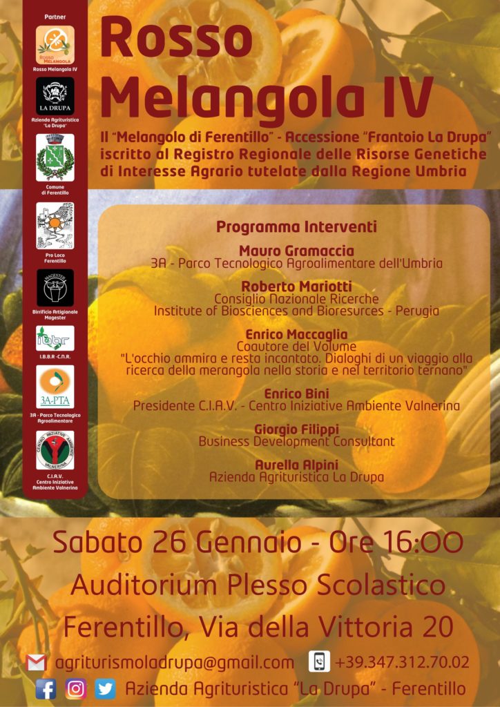 ROSSO MELANGOLA IV - IL MELANGOLO DI FERENTILLO